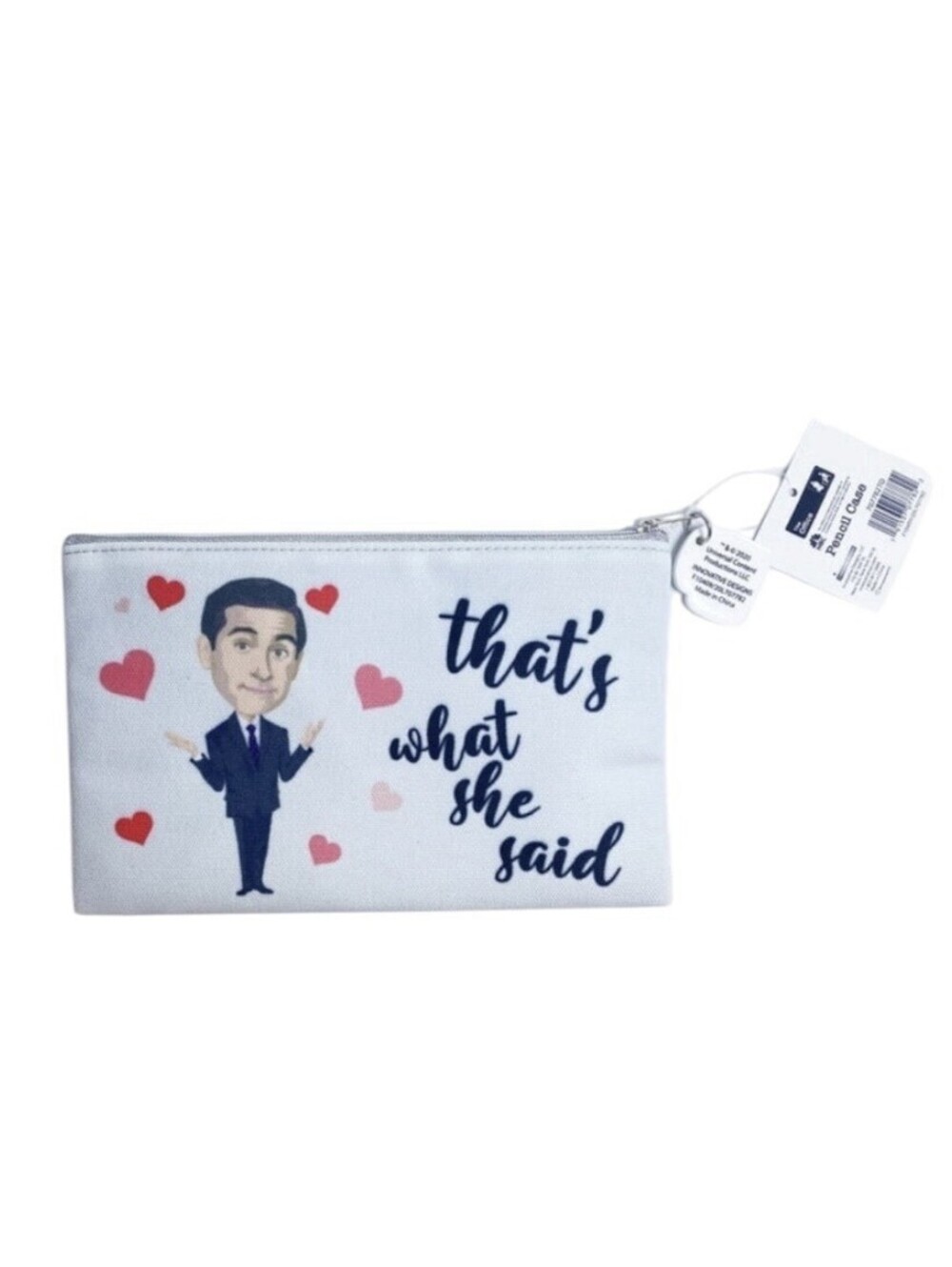 Warner Bros. NBC's The Office Valentine Pouch, 8-Inches Wide by 5-Inches High